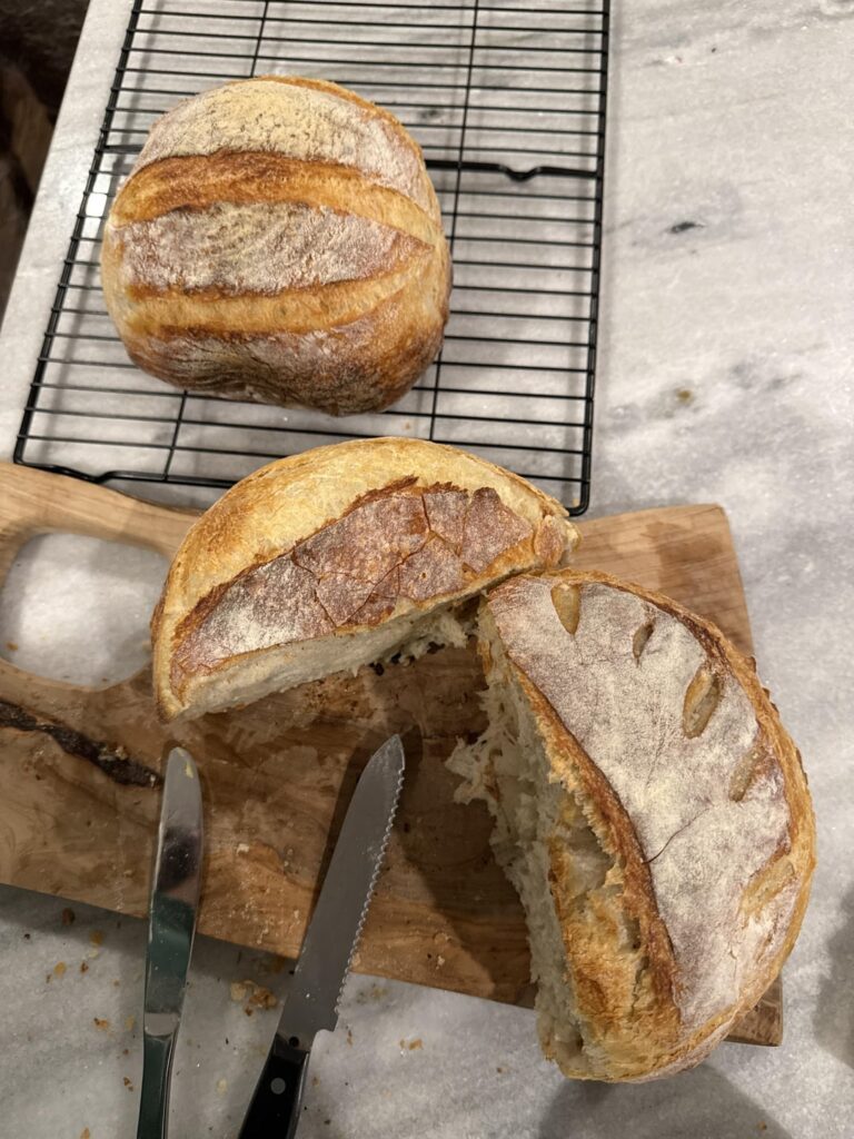 My first loaf 🥹