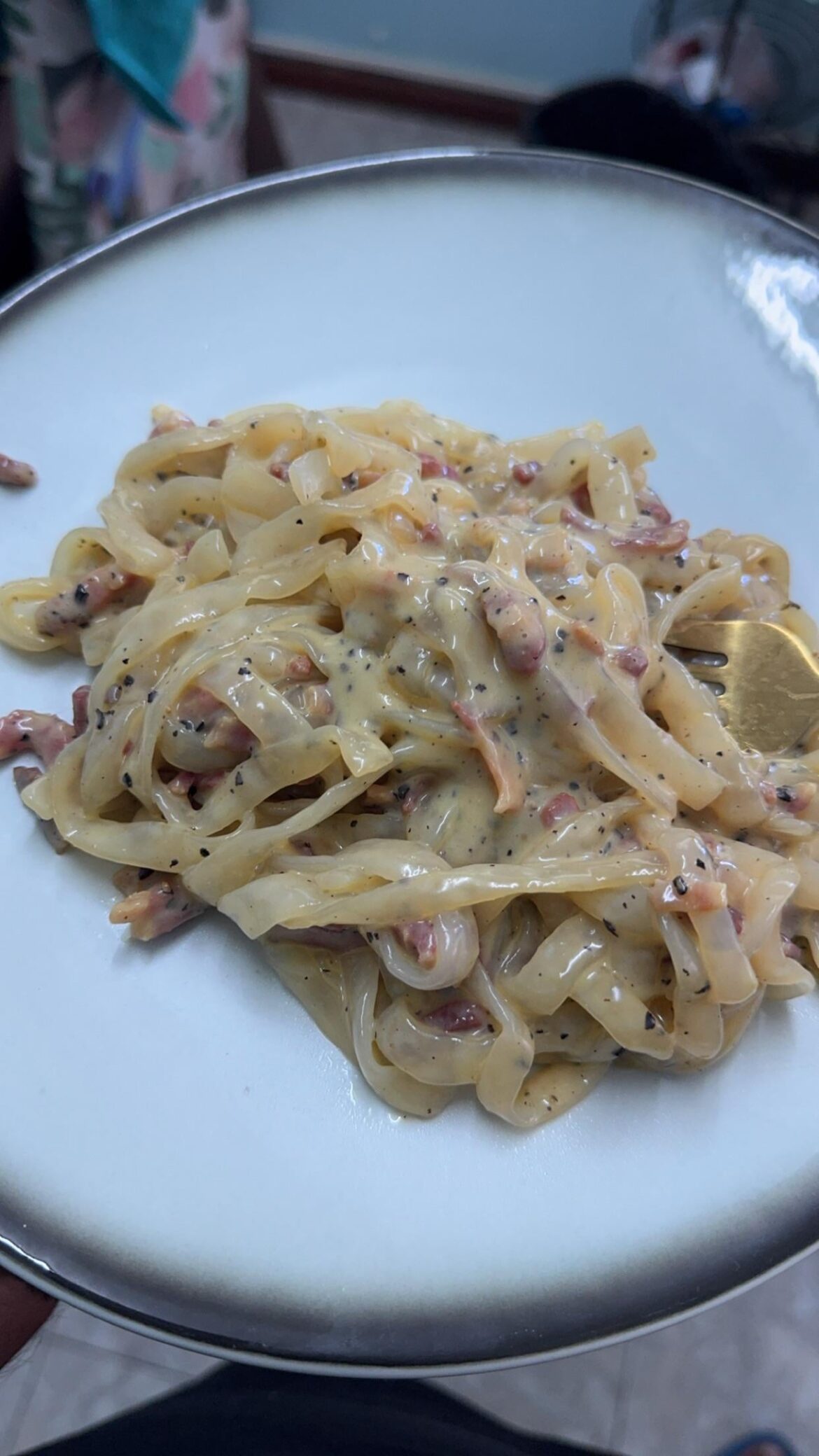 Konjac Carbonara