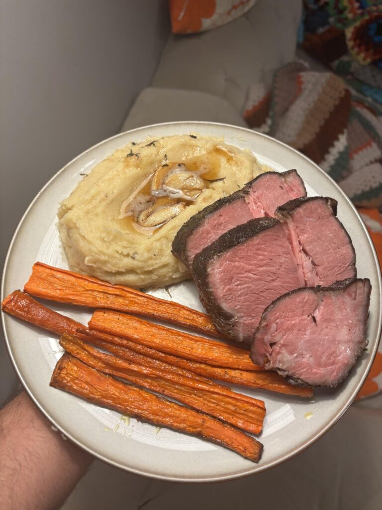 First sous vide attempt and I went for a “Sir Charles”