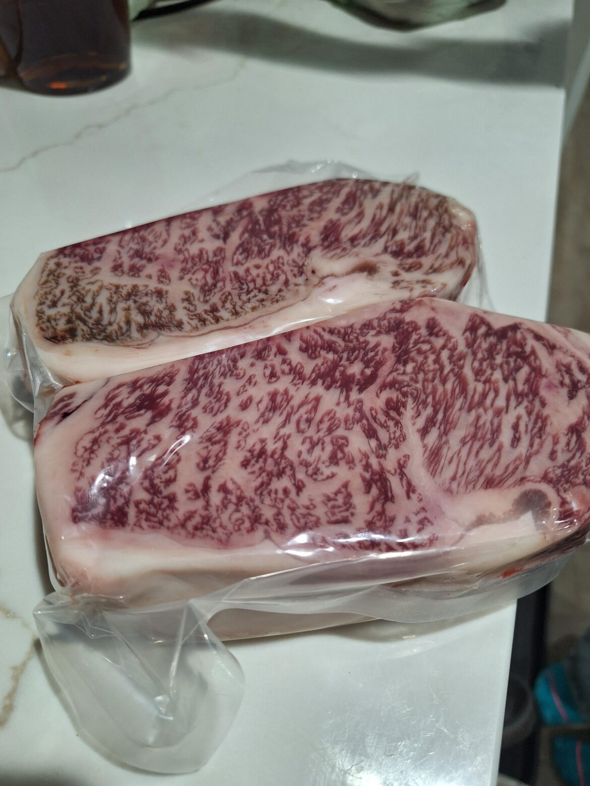 How would you sous vide these new york strips?