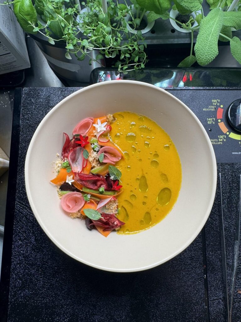 Carrot & Green Apple Gazpacho