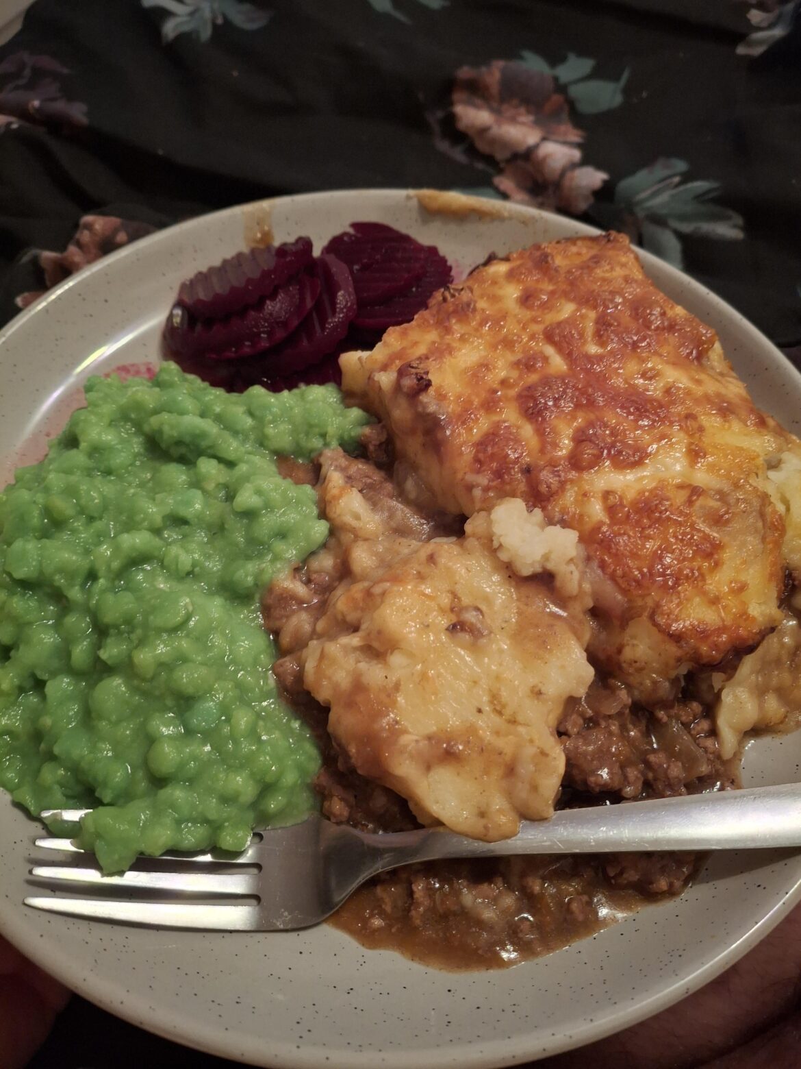 My girlfriends cottage pie was banging !