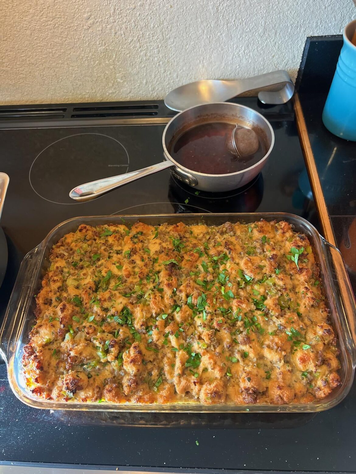 Kenji's stuffing is so good!