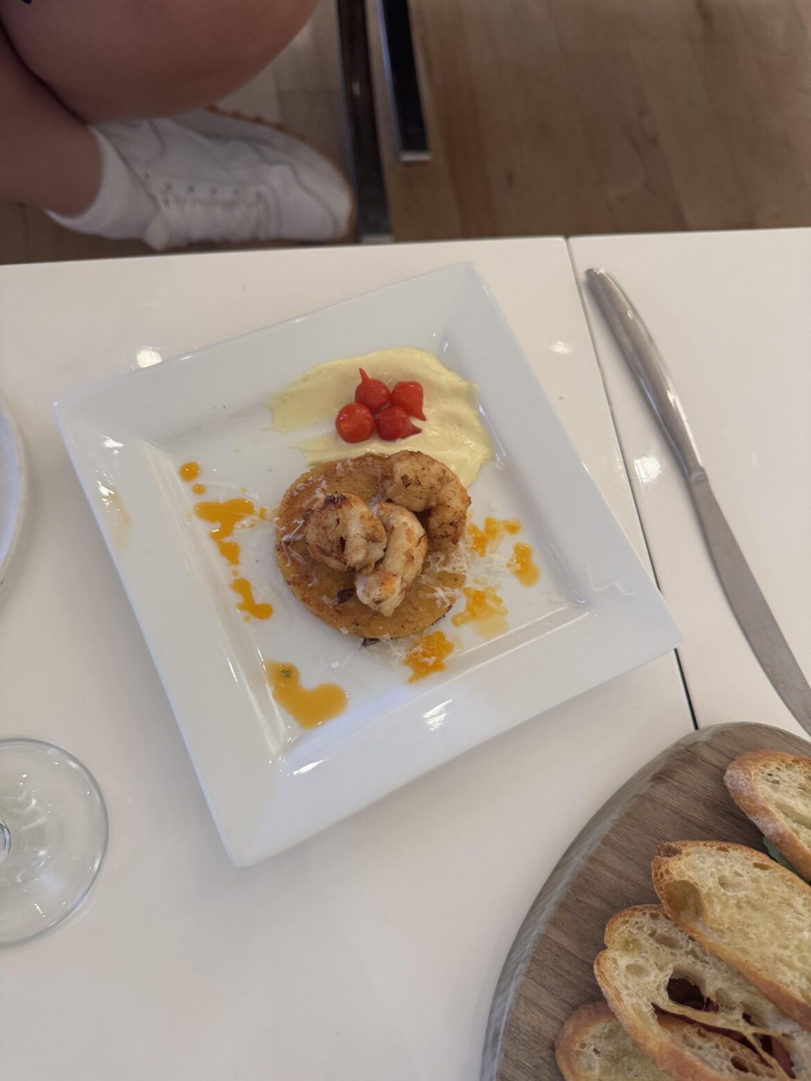 This crab cake was amazing.