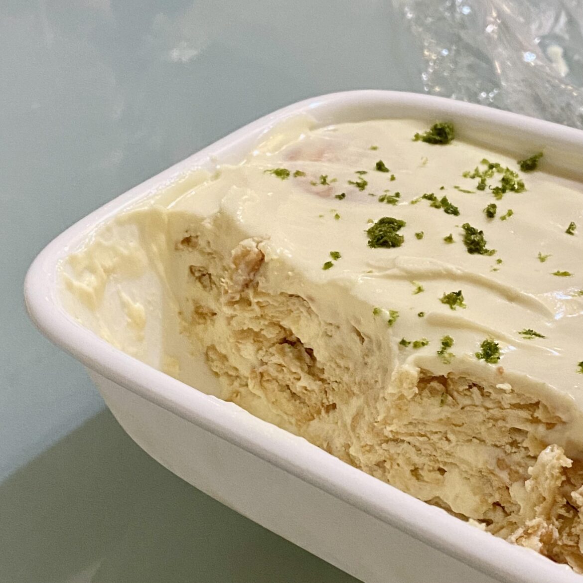 10-minute lime cracker pie!