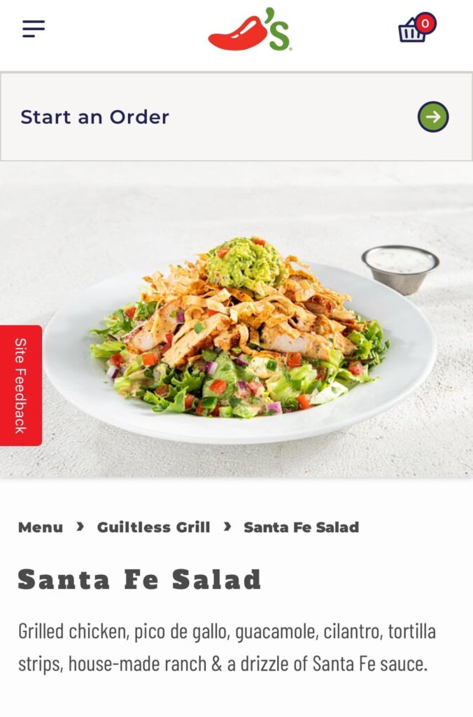 Do these calories include the dressing?