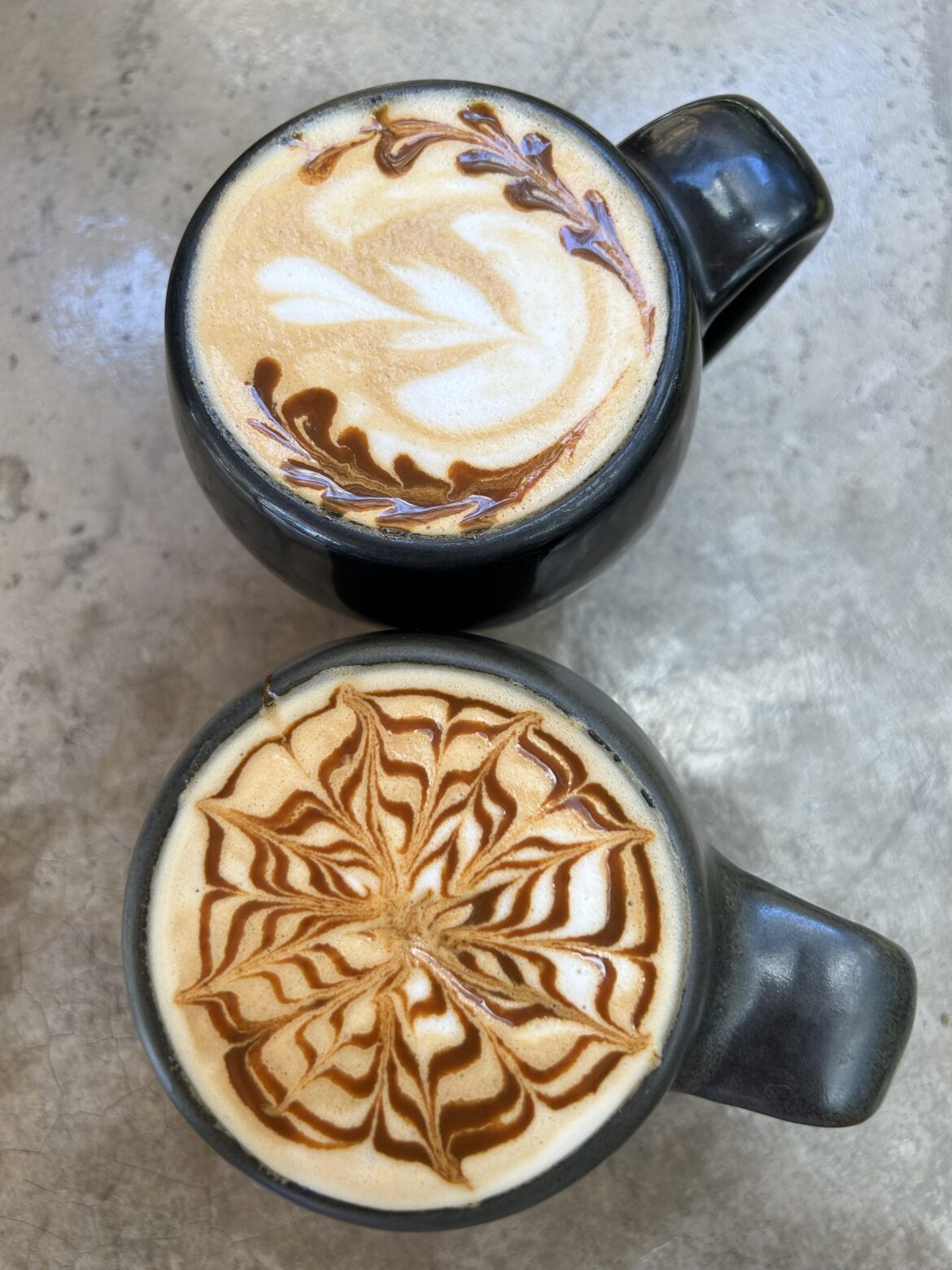 Thursday morning Latte Macchiato.