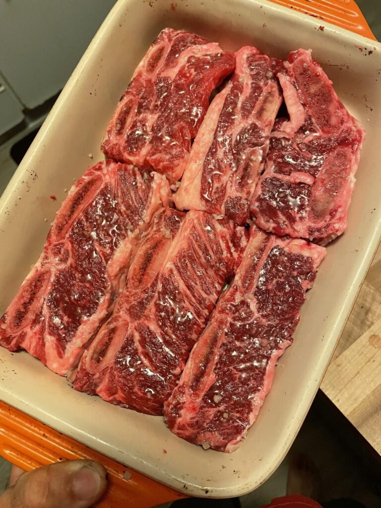 Have short rib will travel
