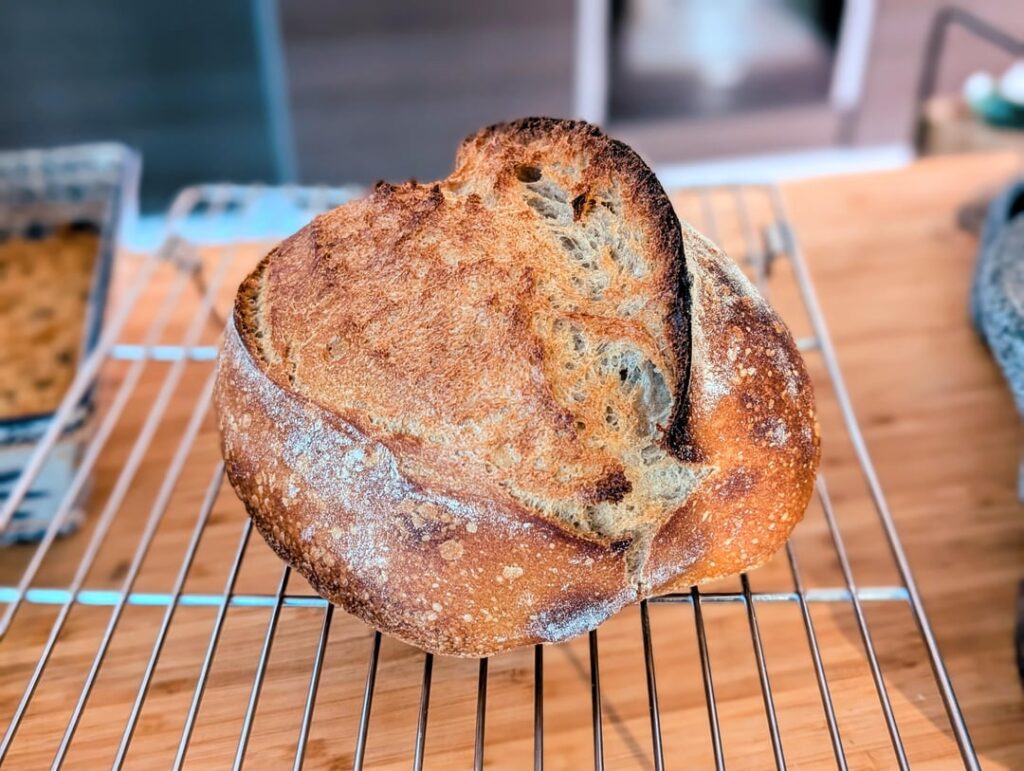 After 1+ year of bad loaves I got my mojo back (thanks mom)