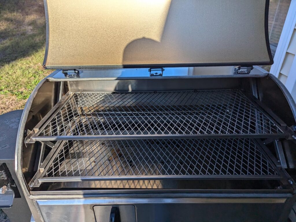 The Pimp My Grill racks are the best mad for my Camp Chef Woodwind Pro 36.