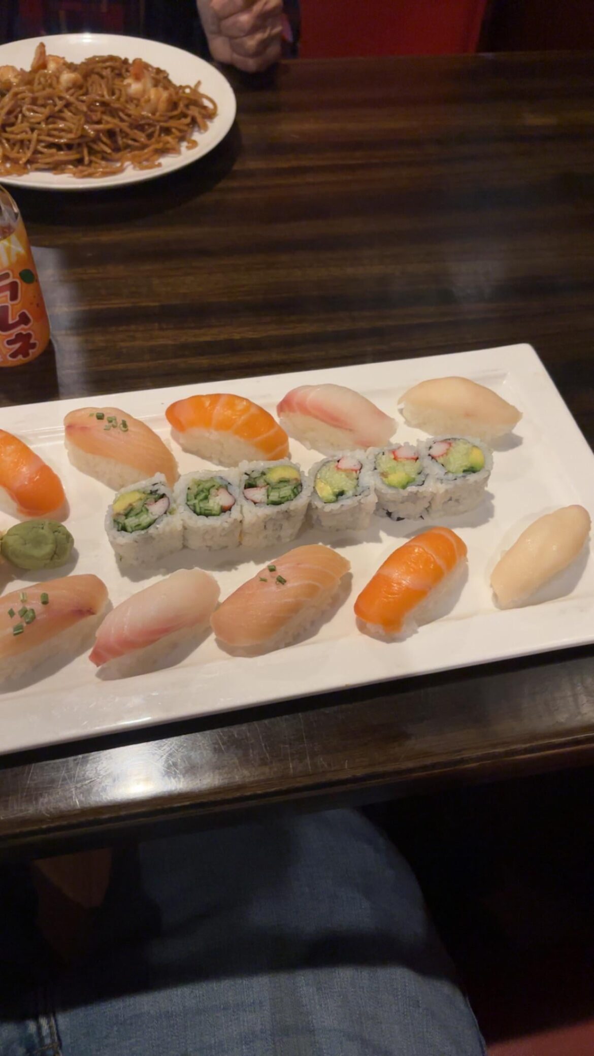 Last night’s dinner