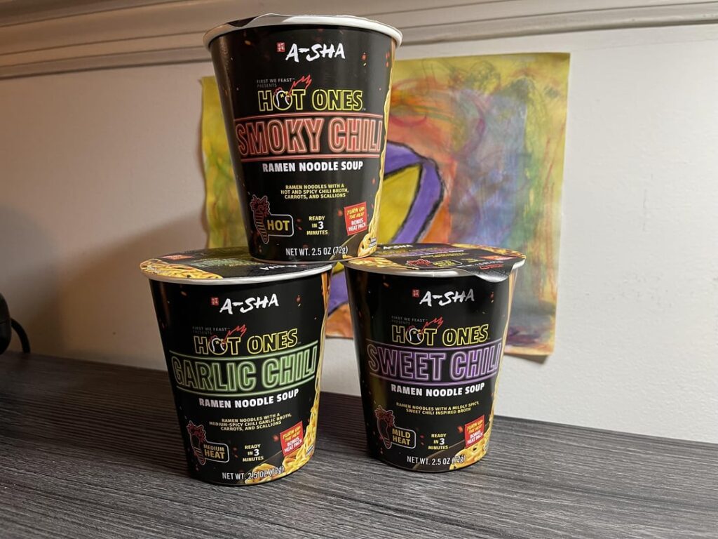 Found some Hot Ones ramen today