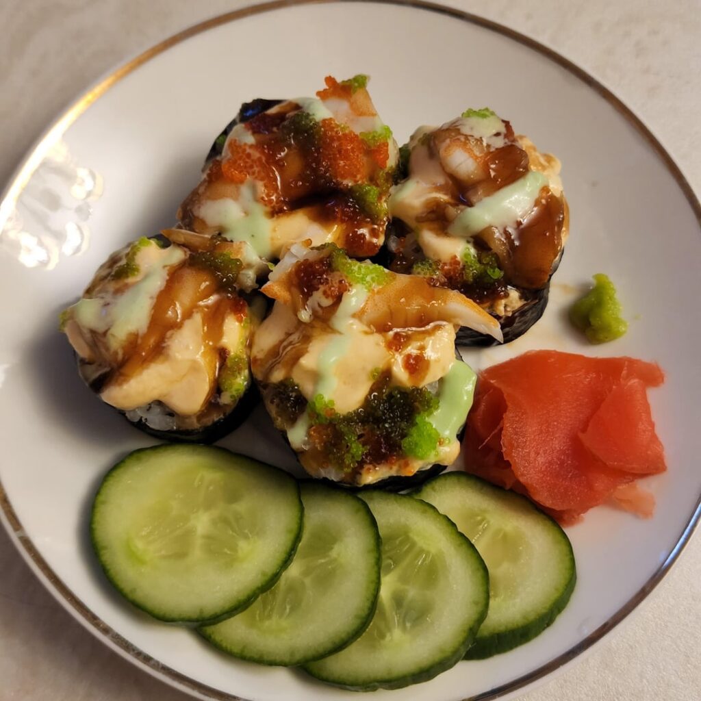 Calories in these sushi?