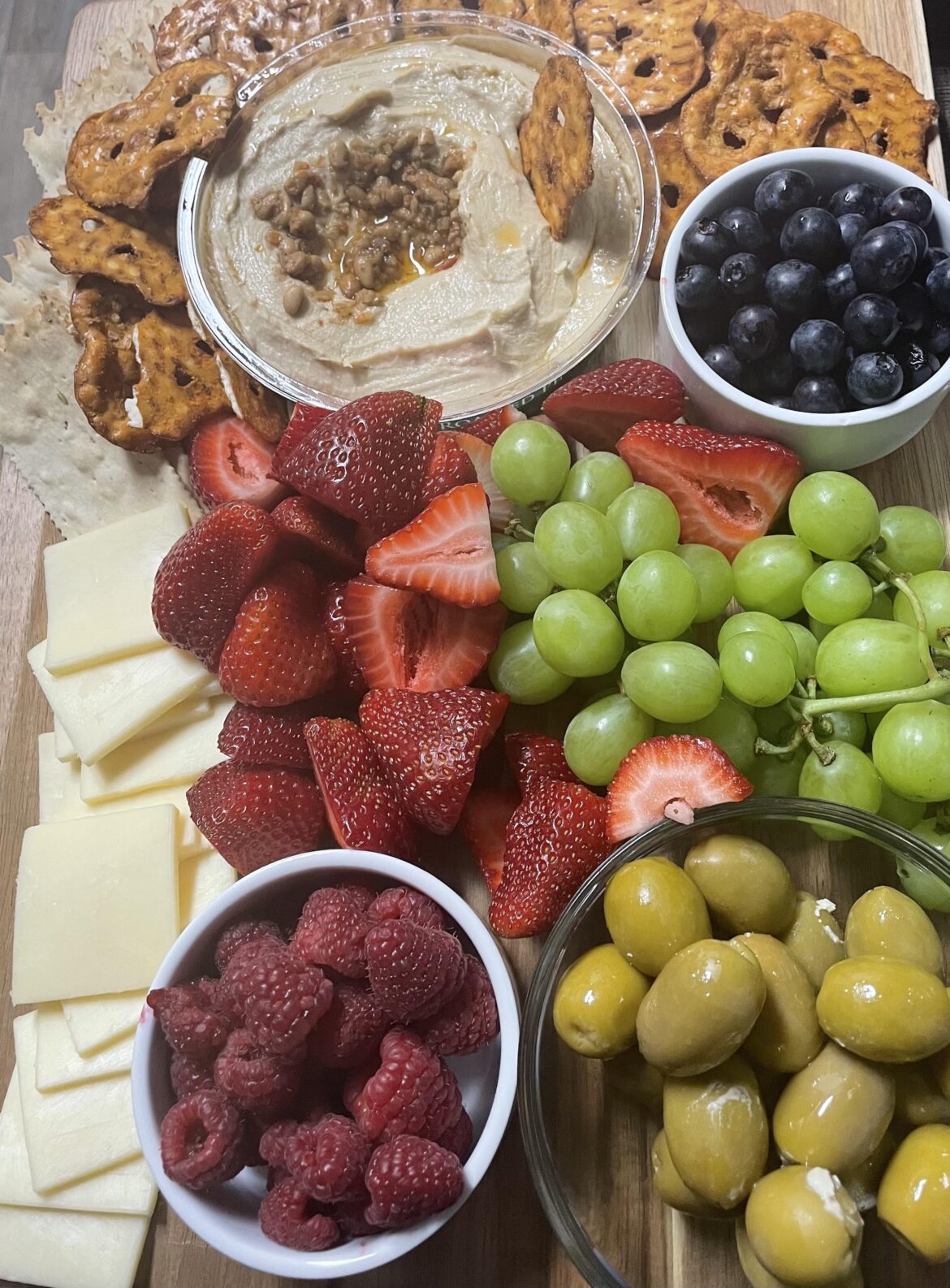 My first board for bestie and I. Next time I’m going to add some meat!