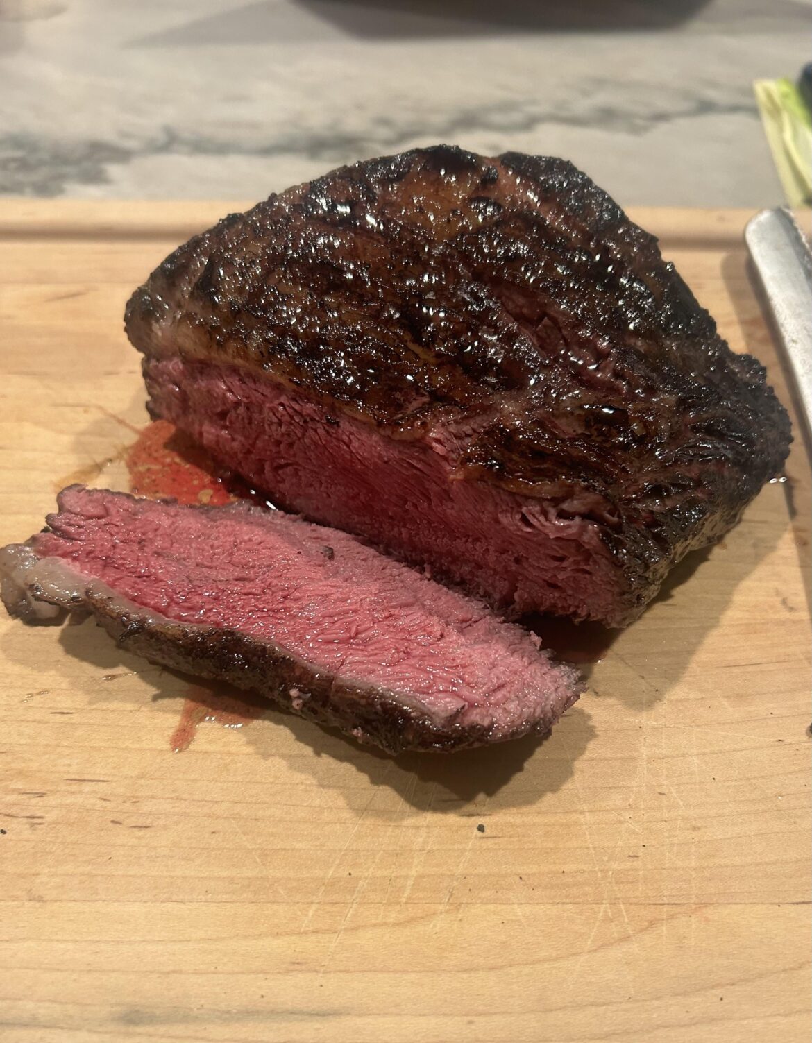 Picanha: 137 for 6 hours. Grill finish. Delightful