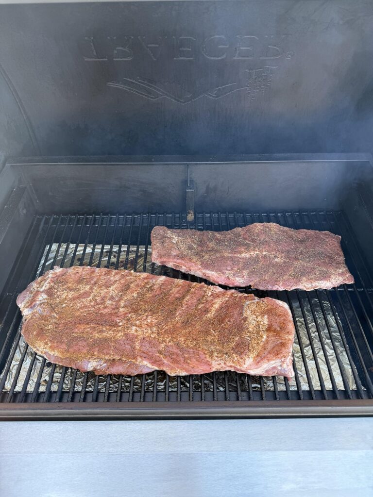 My first smoke! My first smoke!