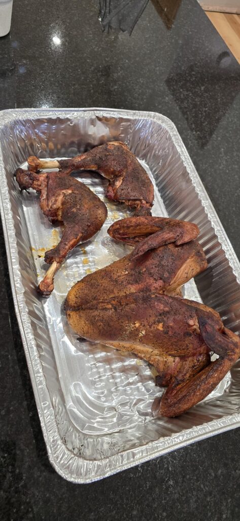 Better than my dad's turkey. Sorry dad.