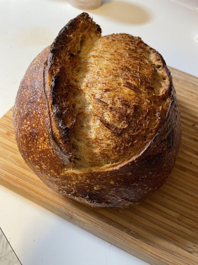 Loving the results of this country-style loaf