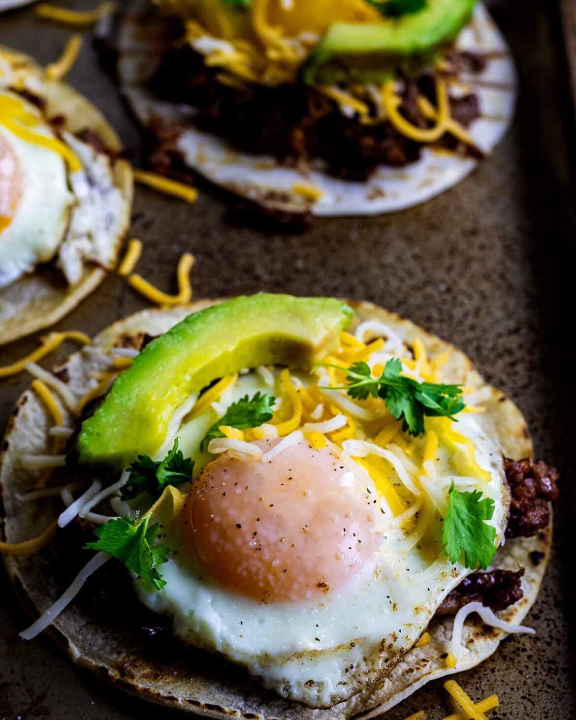 Mexican-inspired Breakfast Street Tacos