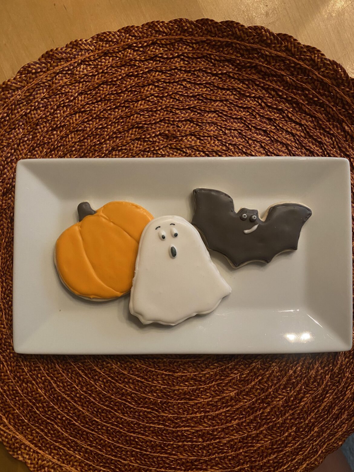 First cookie decoration