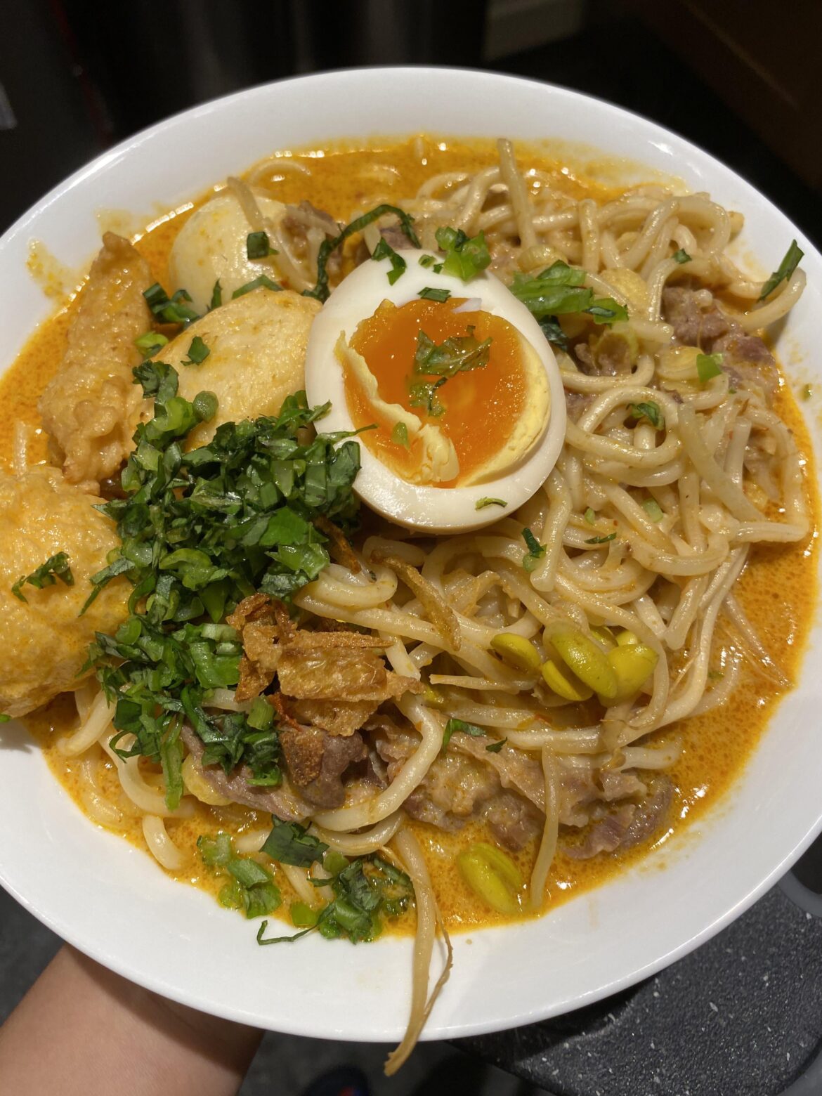 Instant laksa provides instant gratification