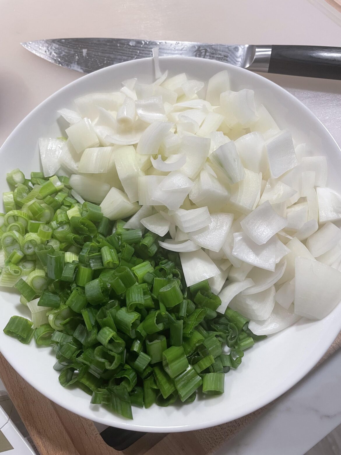 Jjajjangmyeon prep for 2!!