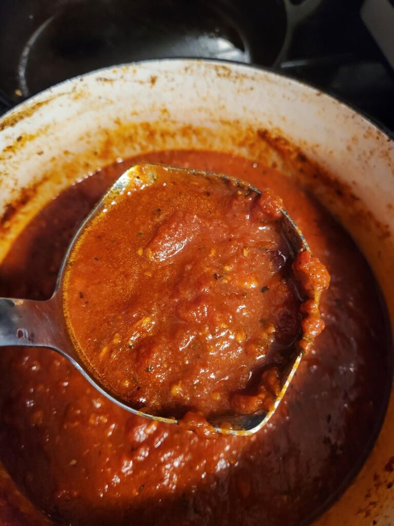 Made Kenji's Best Italian-American Tomato Sauce (plus pics of dinner #1)
