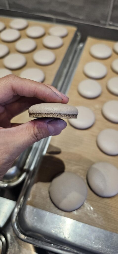 Baked 2 rows in one oven