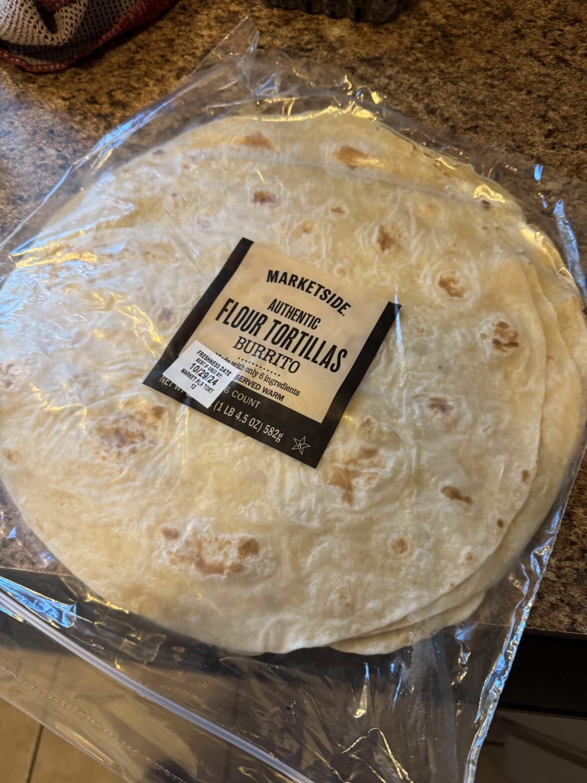 Burrito Size Tortilla