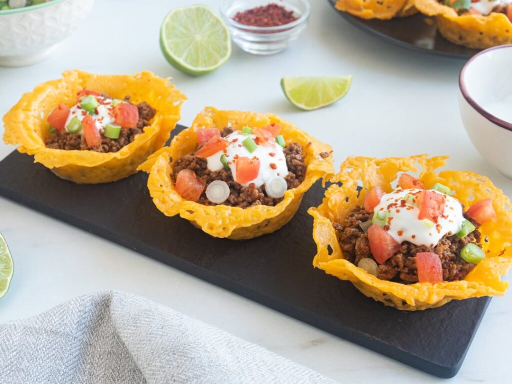 Keto Taco Crisps