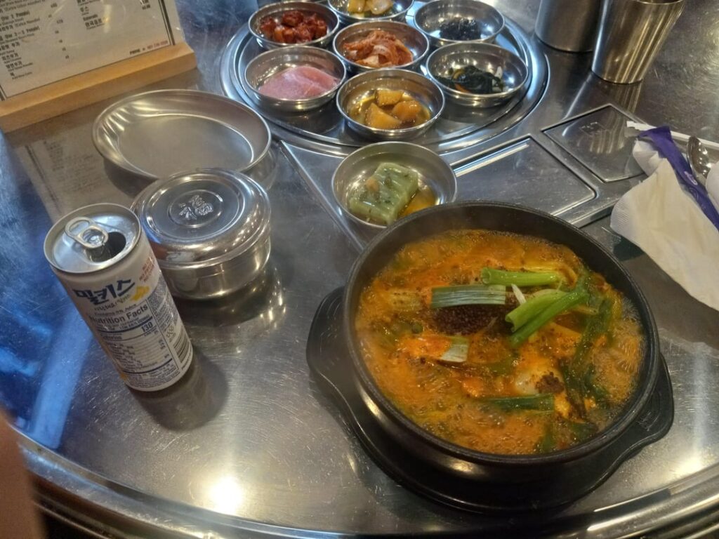 감자탕 at K-Jumak Orlando. I recommend this place to anyone who wants authentic Korean food in Orlando.