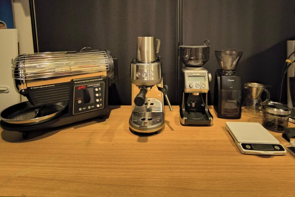My coffee station.