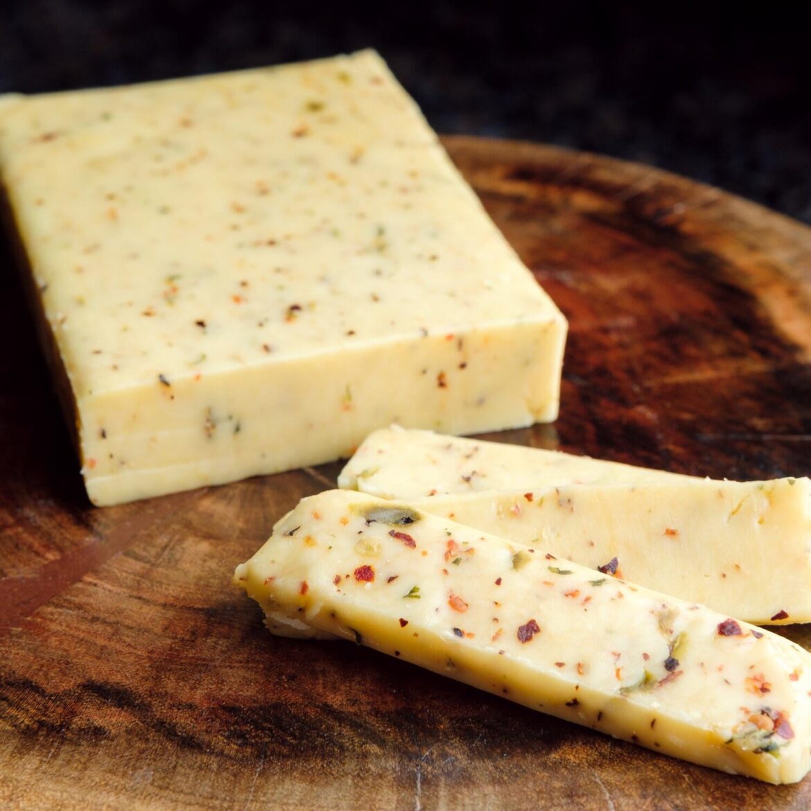 Day 1538 of posting images of cheese until I run out of cheese types: Mike’s Firehouse Jack