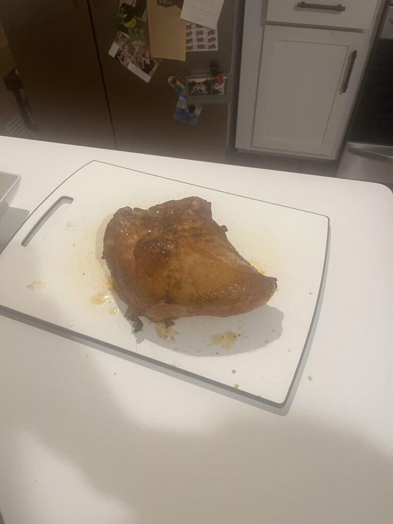 Smoked Turkey Breast trial run