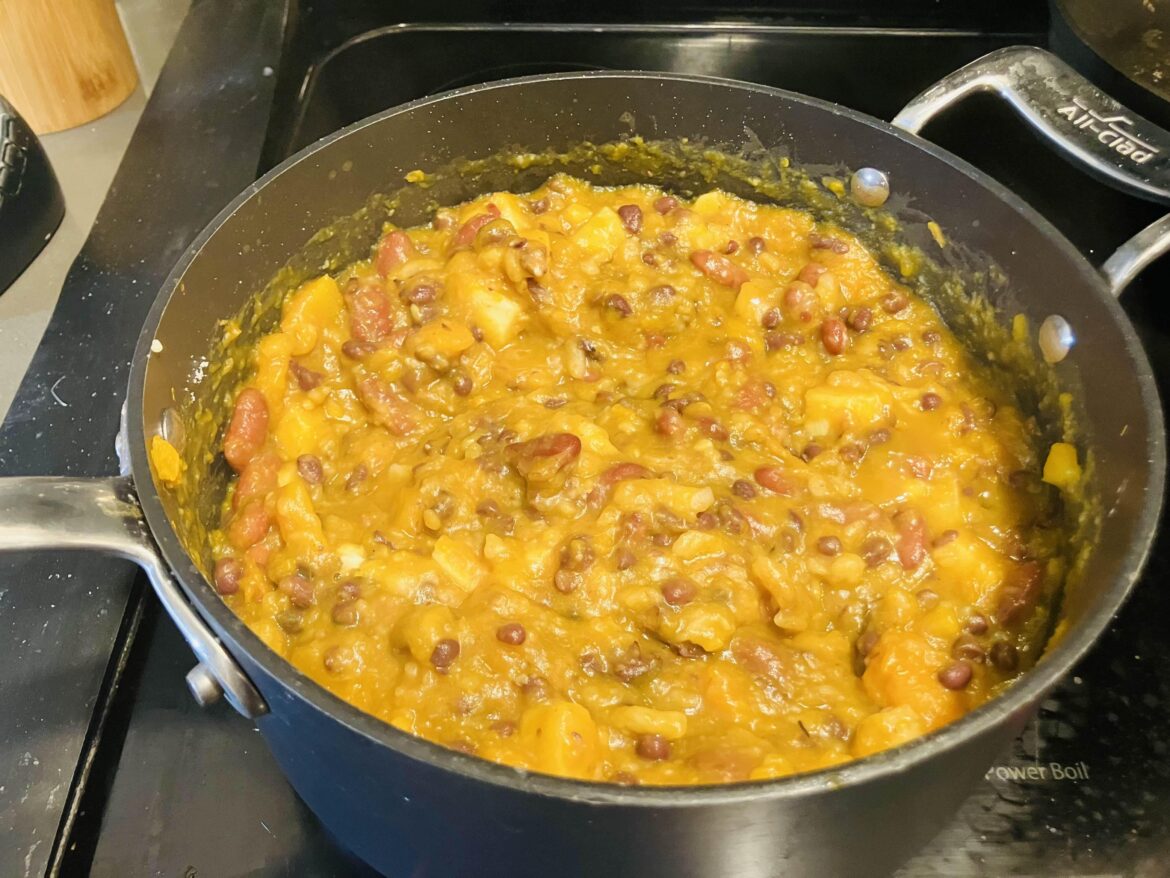 Hobak Beombeok (Korean vegetable porridge)