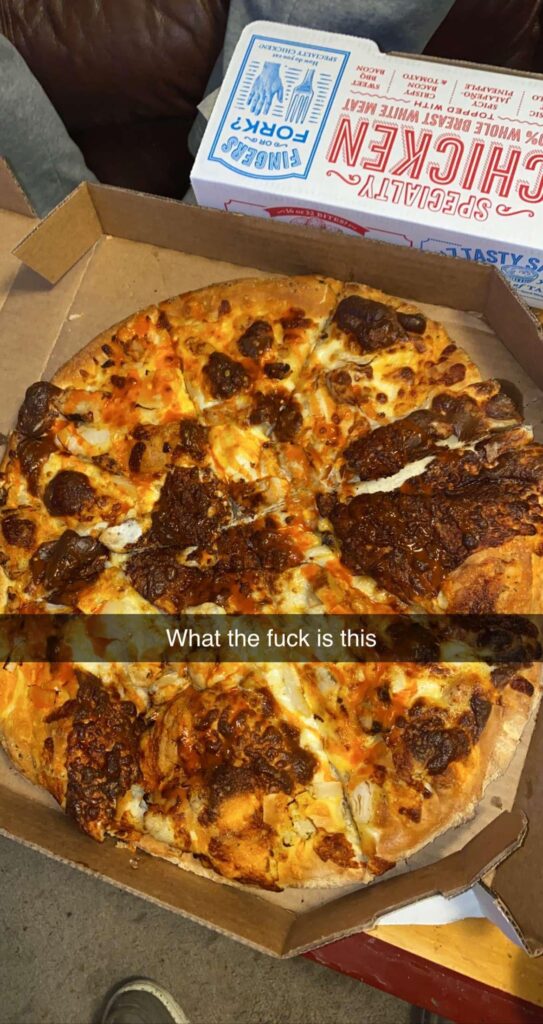 Buffalo chicken failure