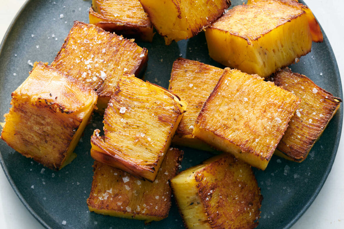 Potato Pavé With Parmesan Crust Recipe Potato Pavé With Parmesan Crust