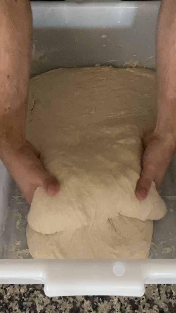 Prepping Before My First Sourdough Market Last Month