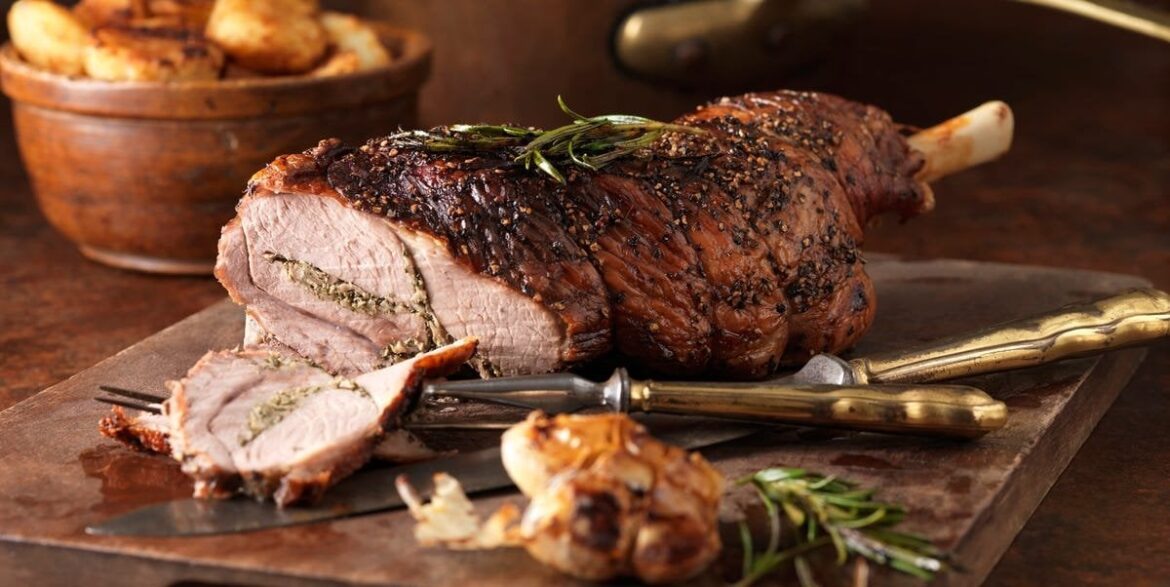 First time slow cooking and its a leg of lamb!