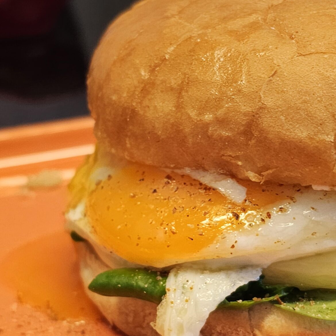 Cheeseburger with an egg on it :)
