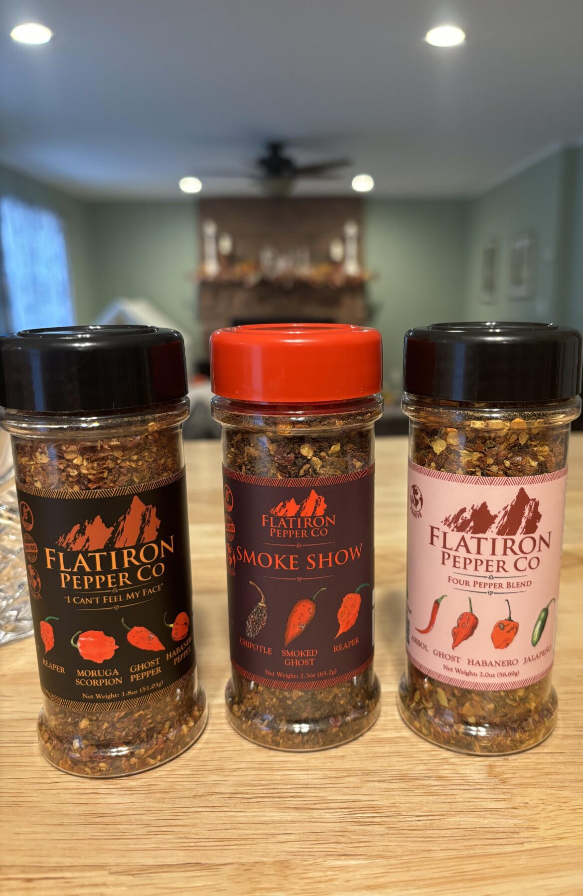 They aren’t kidding about the heat in these! They aren’t kidding about the heat in these!