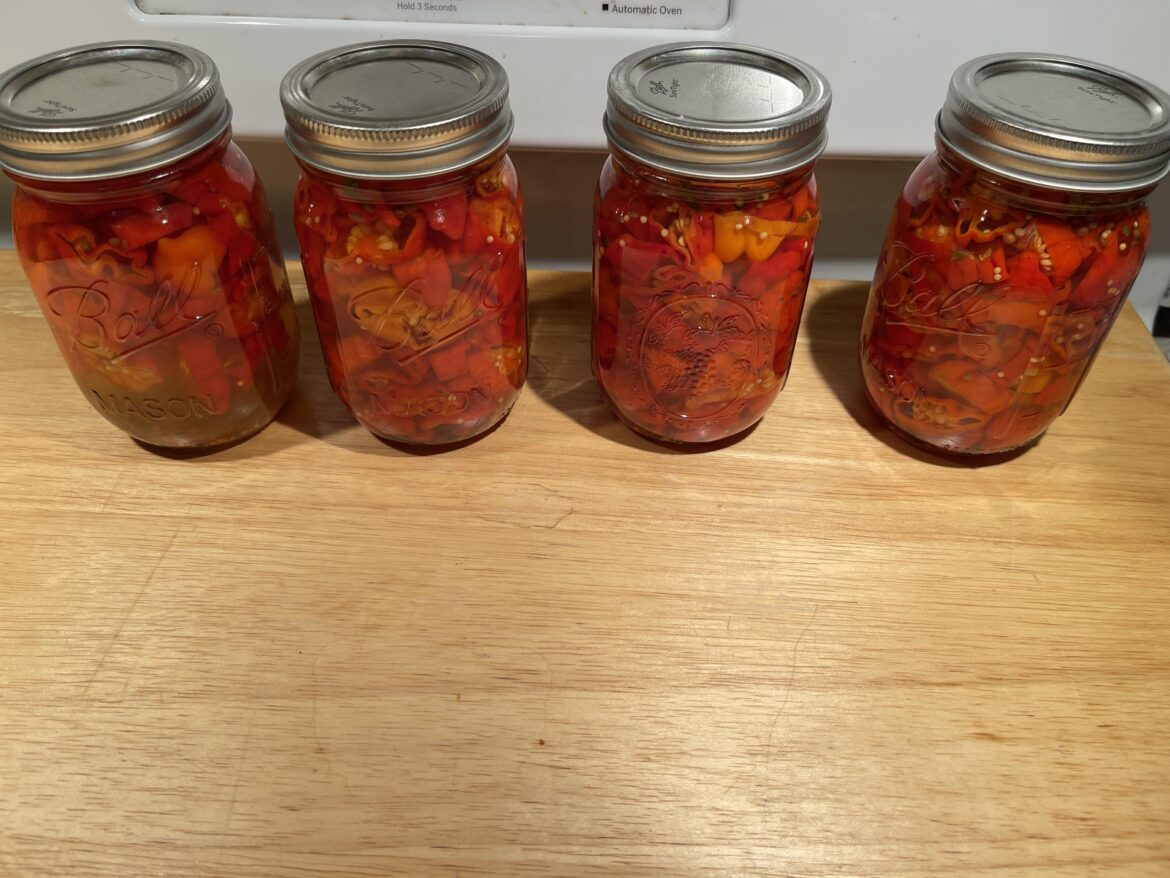 Pickled peppers 🔥🔥🥵