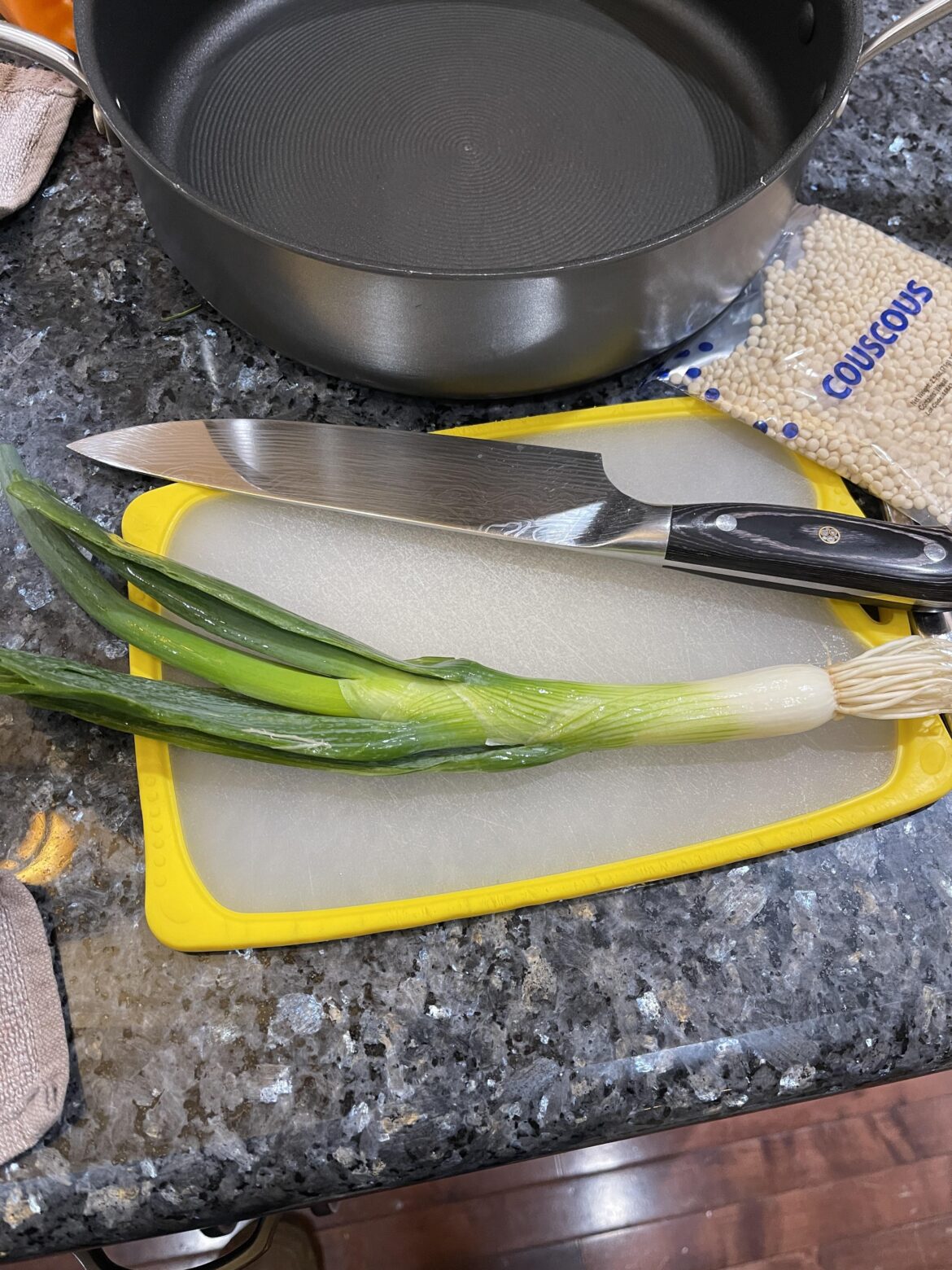 Wife winked at me when she saw the size of my scallion.