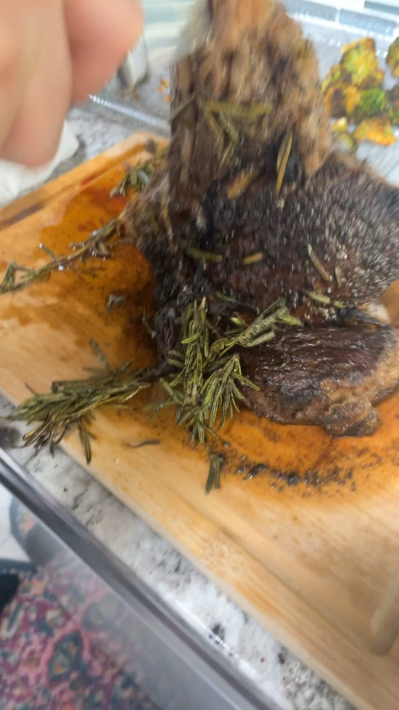 $30 tomahawk from Sam’s club.