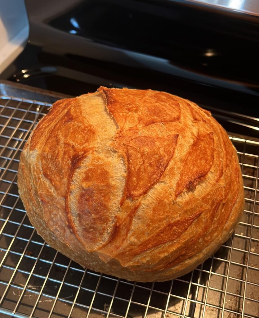 My first sourdough loaf!