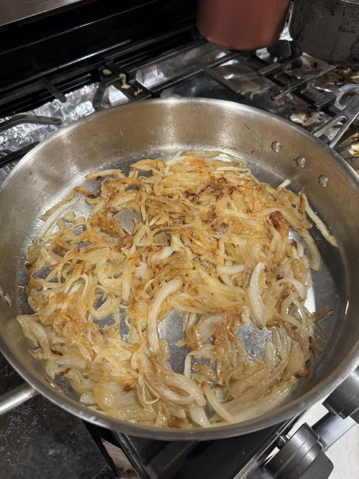 Making some caramelized onions