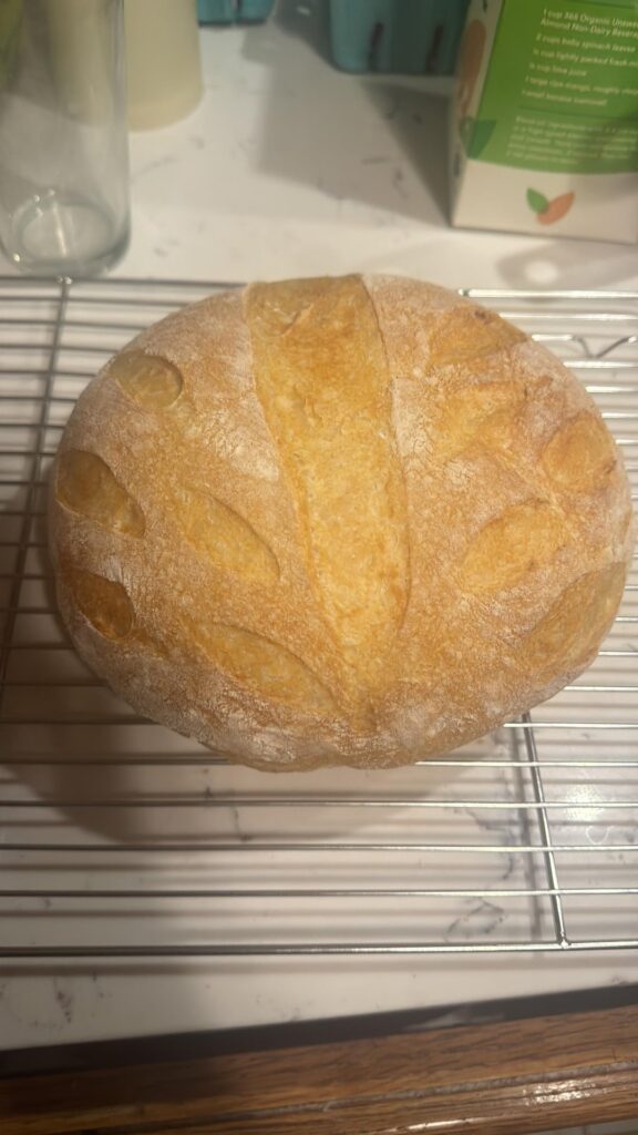My first sourdough loaf