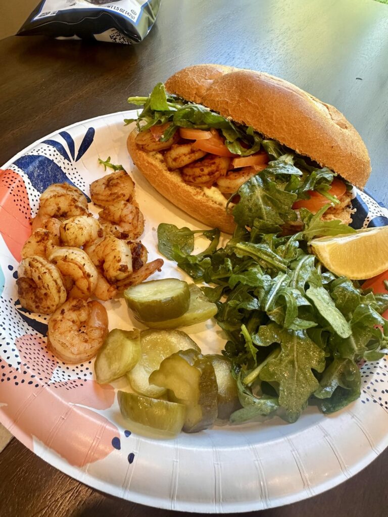 Chesapeake Bay Shrimp Sandos