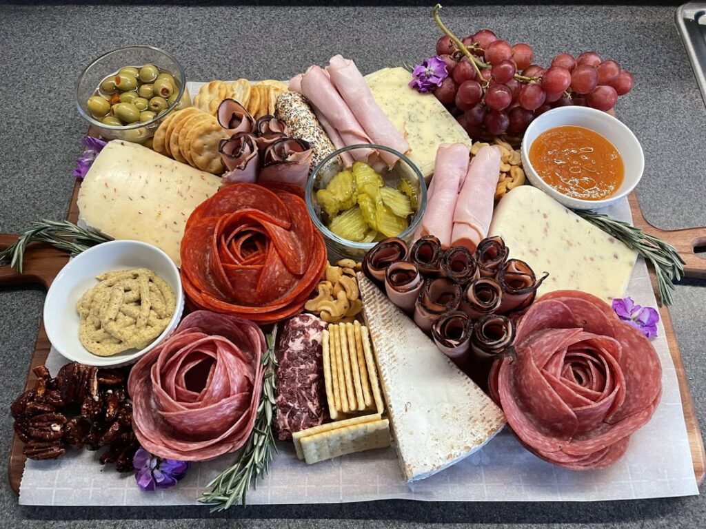 My First Charcuterie Board Ever