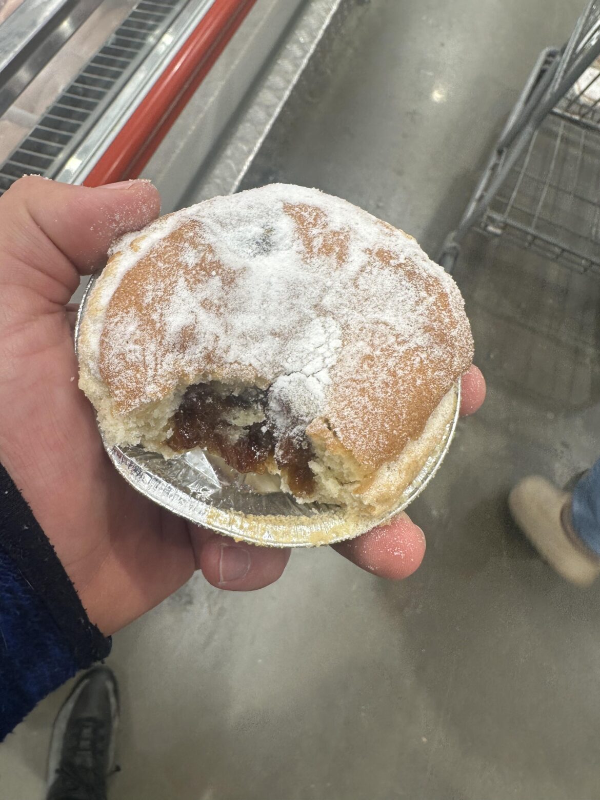 Beast of a mince pie. 🥧 🧑‍🎄